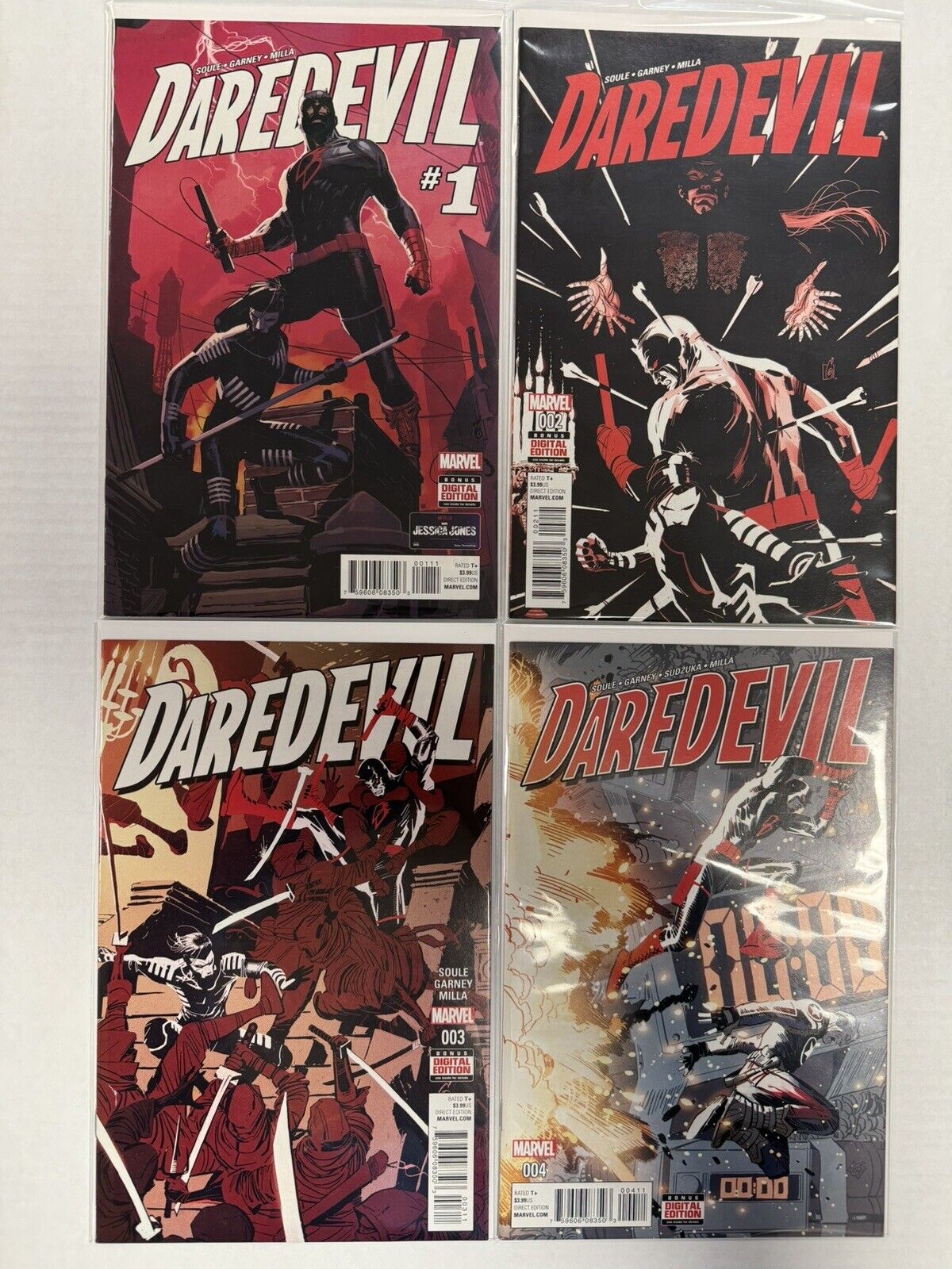 Daredevil 1-28 Complete Set (2016) High Grades 1st Muse