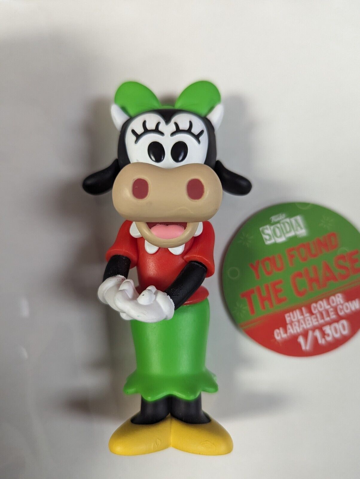 Funko Soda Clarabelle Cow Full Color Chase 1/1300 Vinyl Figure