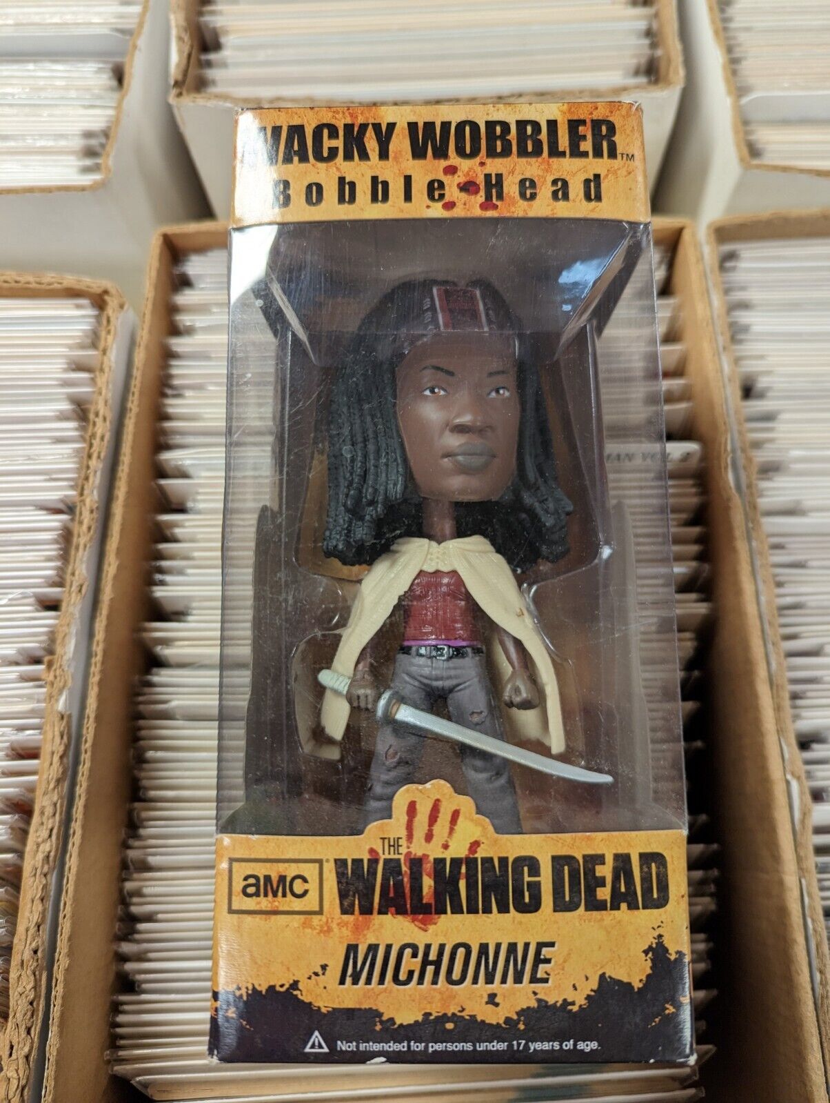 Funko Wacky Wobbler Michonne Walking Dead Bobblehead