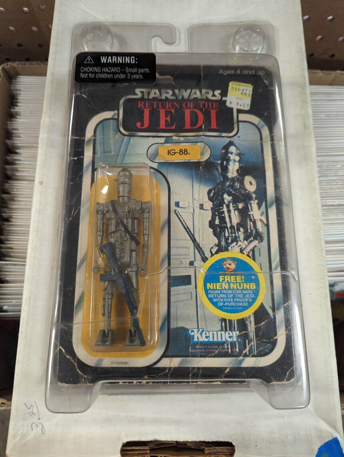 Vintage Star Wars IG-88 Action Figure Kenner 1983 In Box