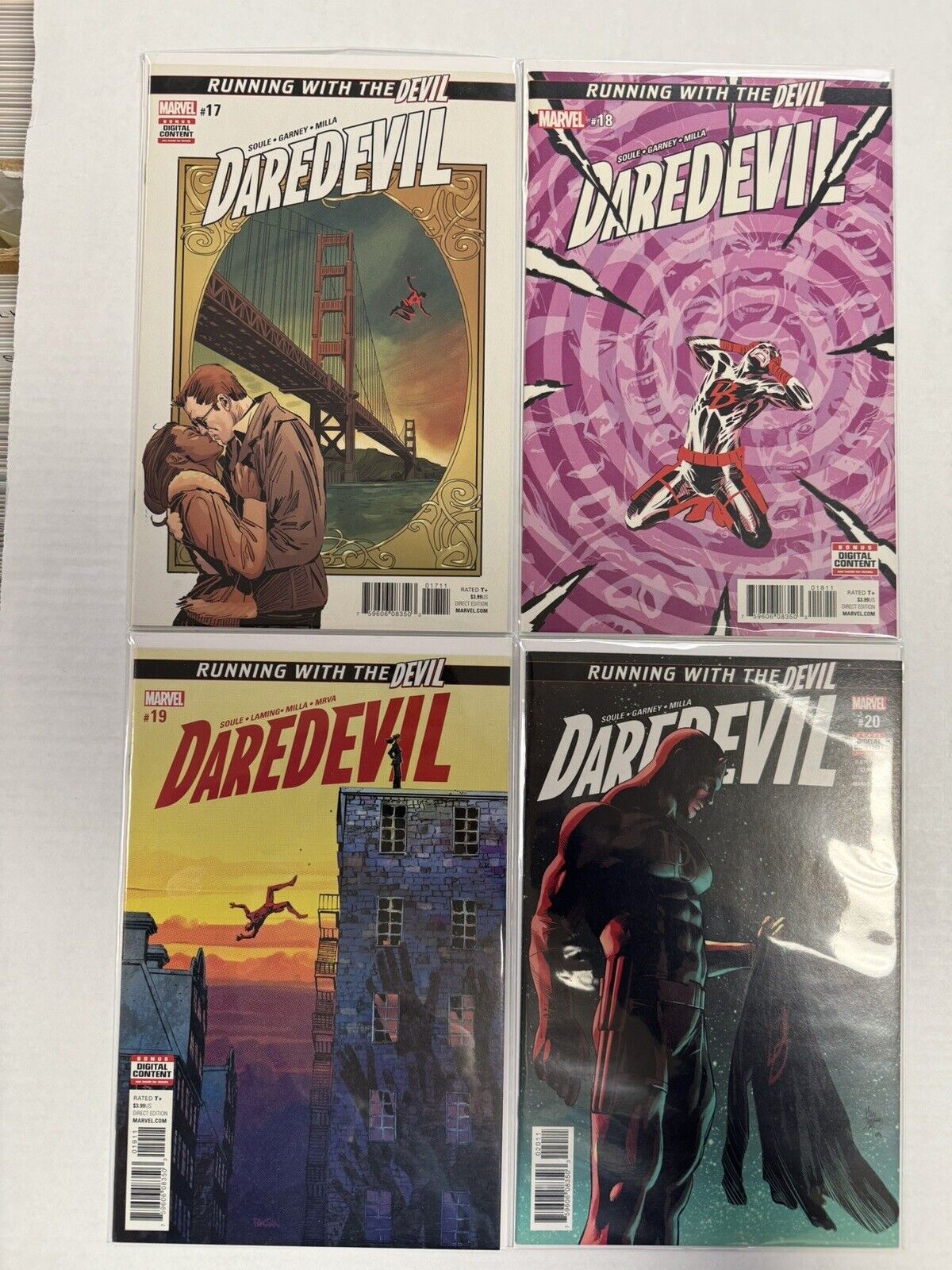 Daredevil 1-28 Complete Set (2016) High Grades 1st Muse
