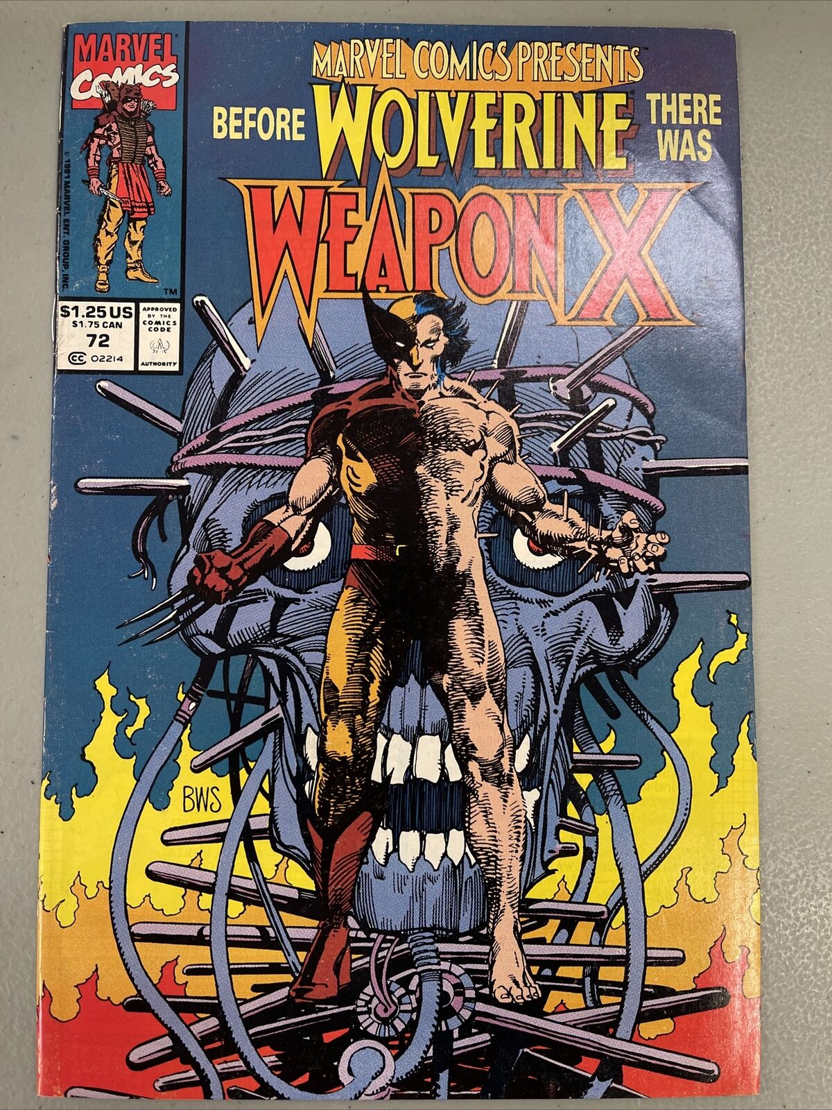 Marvel Comics Presents 72 1st Weapon X