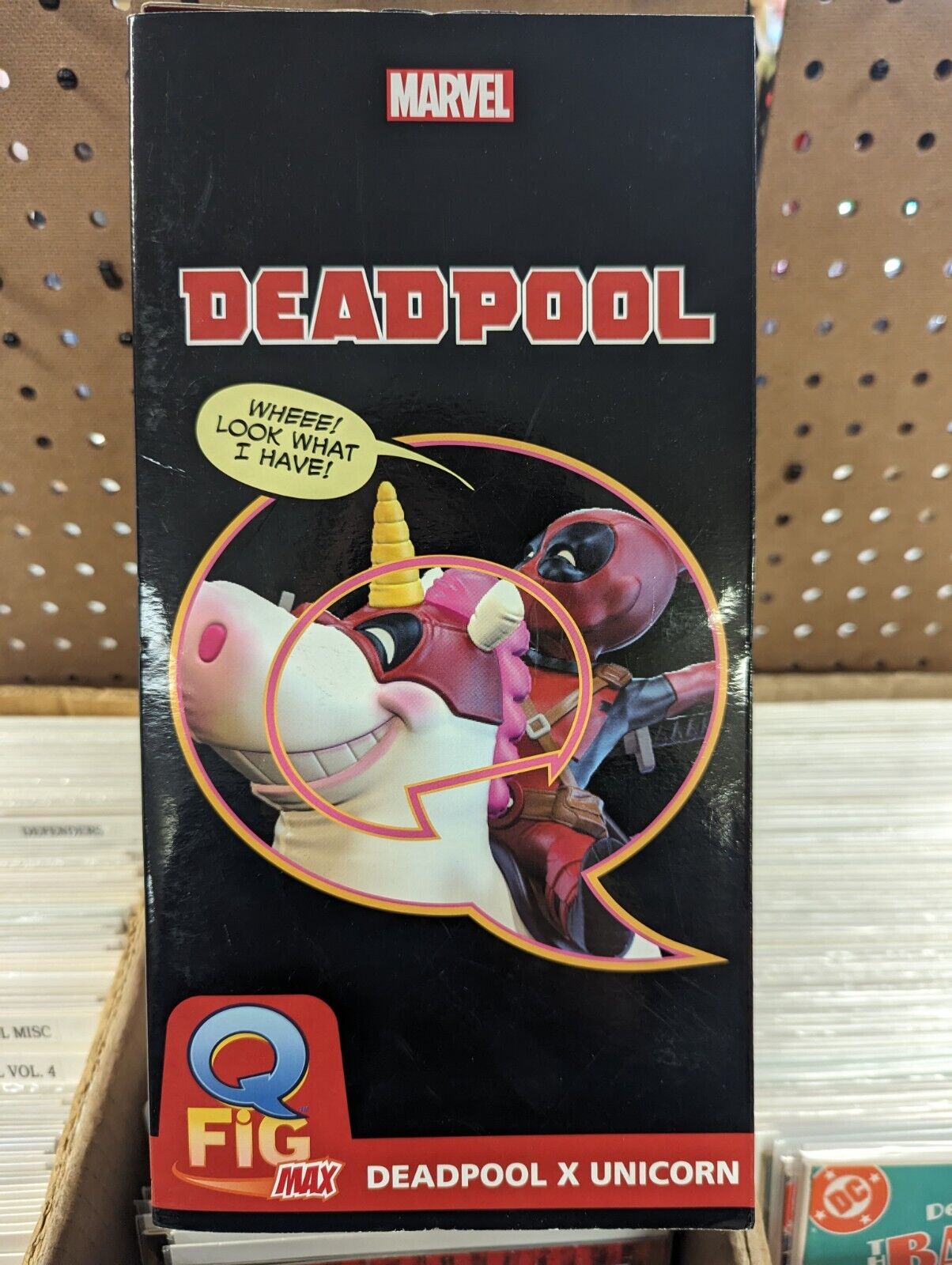 Marvel Deadpool X Unicorn Q Fig Max Figure