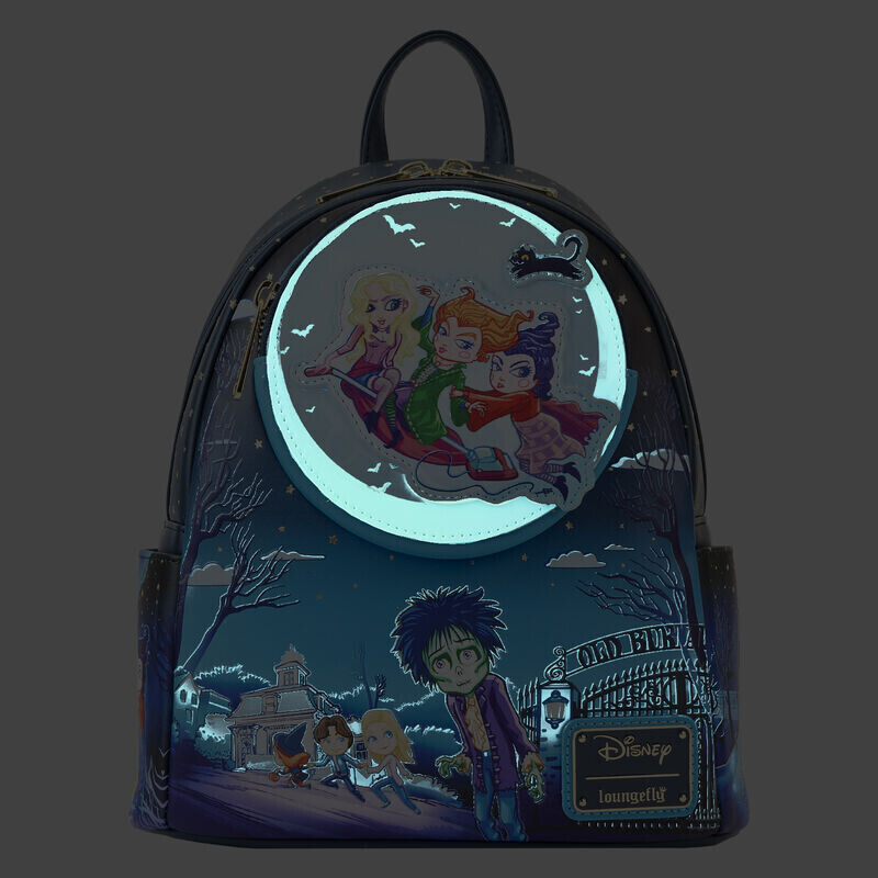 Loungefly Hocus Pocus Poster Glow Mini Backpack