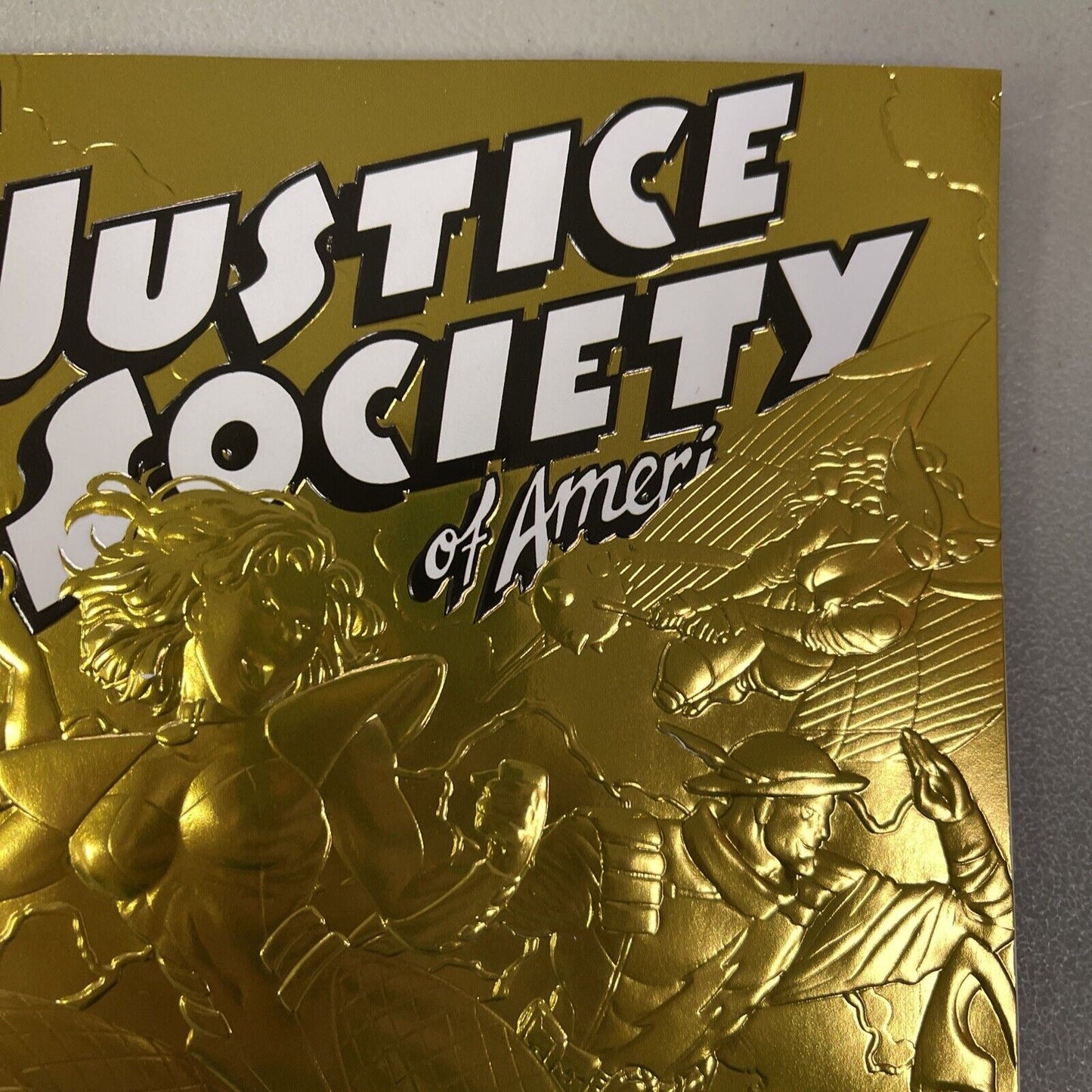 Justice Society Of America 1 (2022) Gold Foil Variant Cover DC Comics