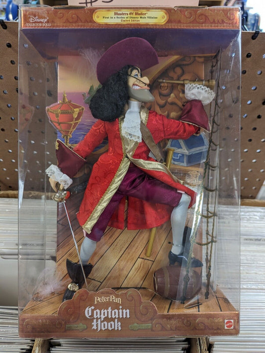 Disney's Peter Pan Captain Hook Masters Of Malice Mattel 1999