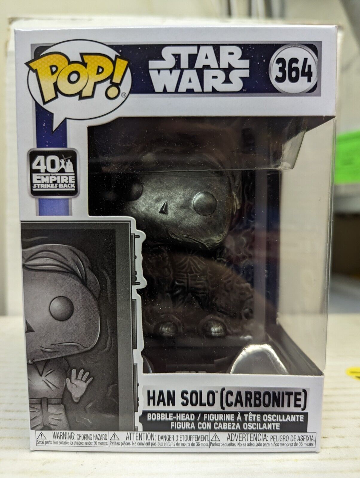 Funko Pop Han Solo Carbonite 364 Star Wars