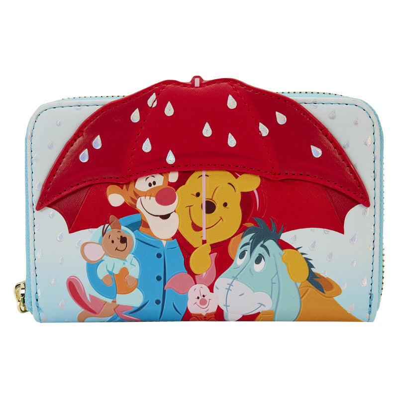 Loungefly Winnie the Pooh & Friends Rainy Day Zip Around Wallet