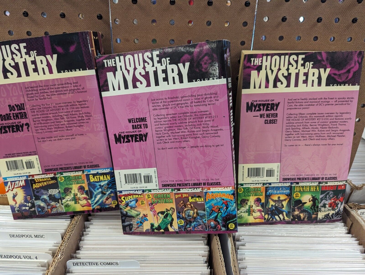 DC Showcase Presents The House Of Mystery Volume One Two Three Graphic Novel Set