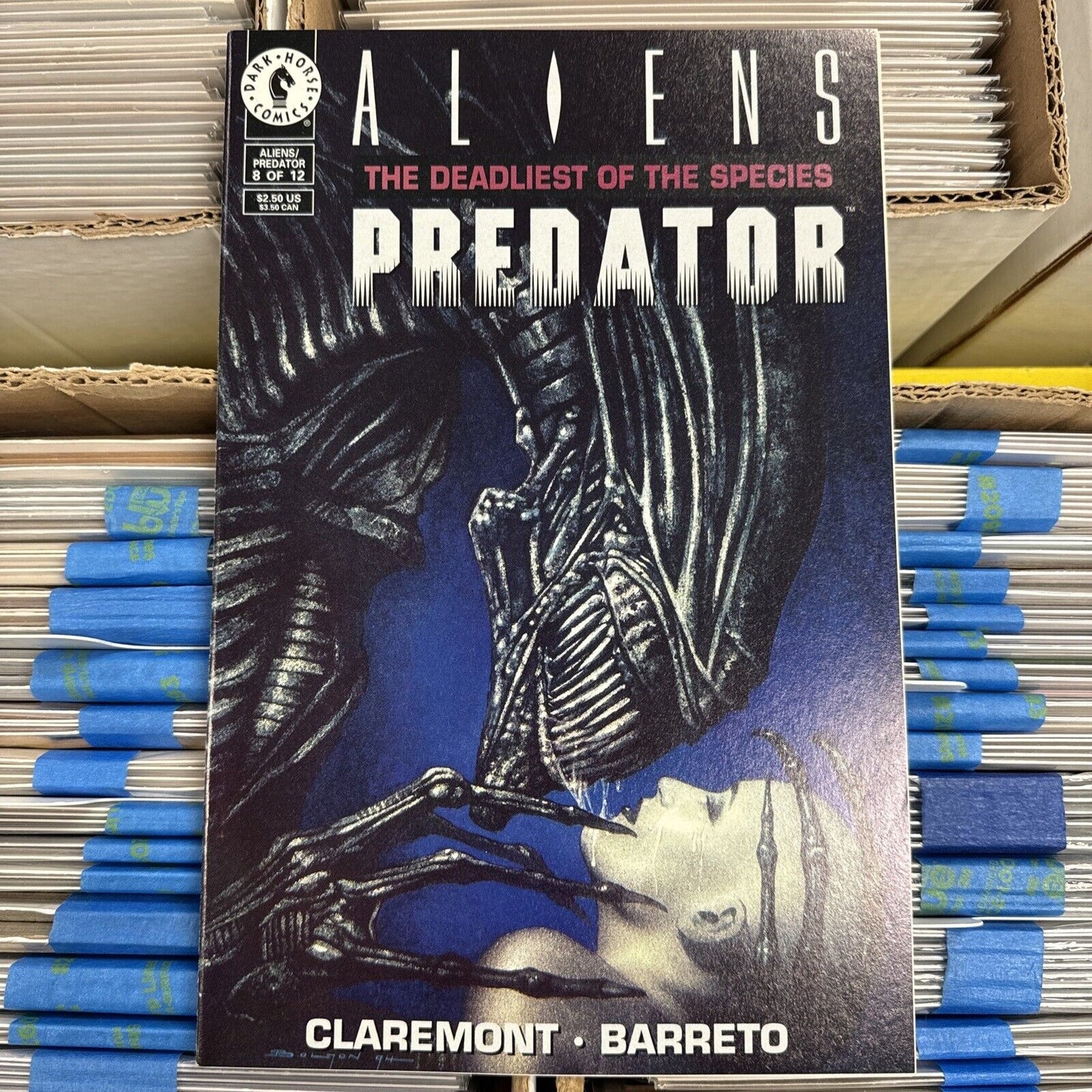 Aliens Predator Deadliest Of The Species 1-12 Complete Set Dark Horse