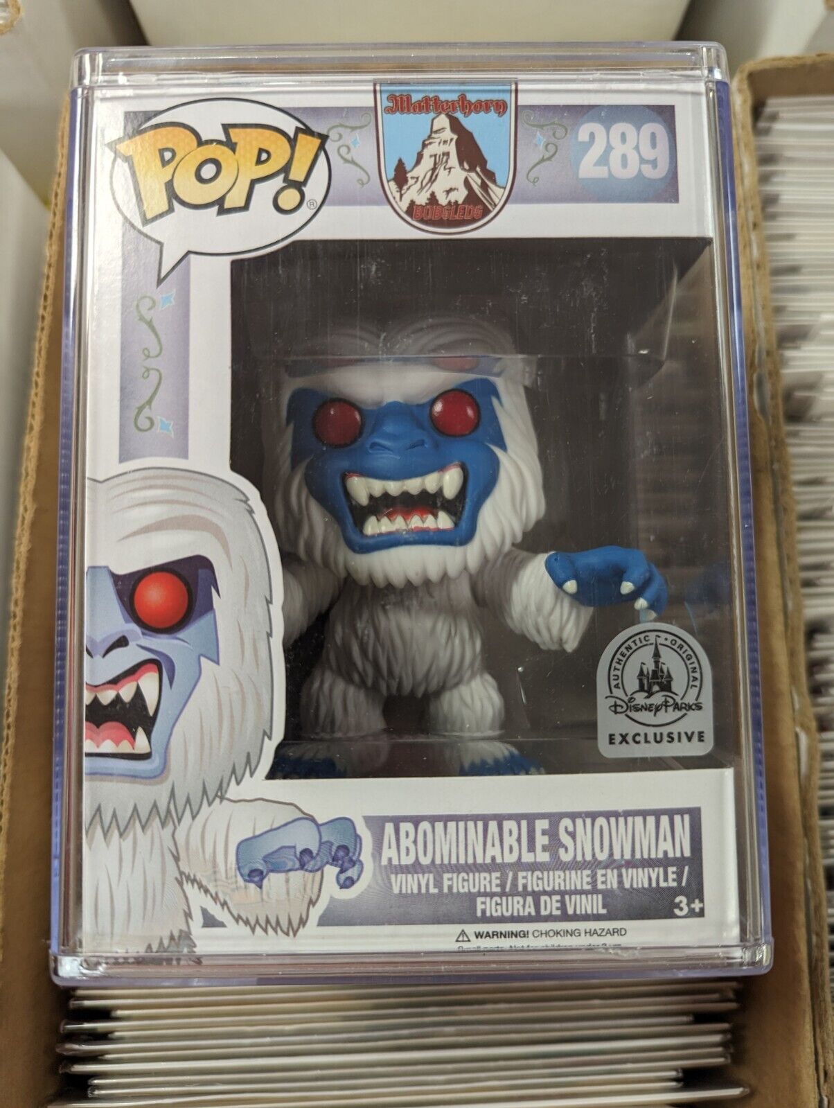 Funko Pop Abominable Snowman 289 Disney Parks Exclusive