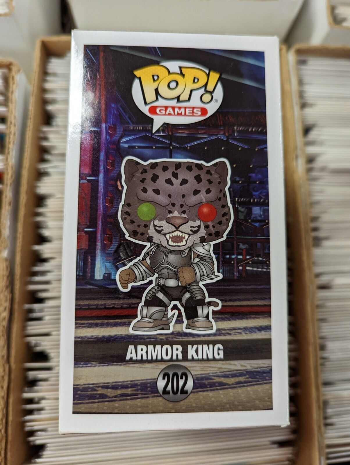 Funko Pop Armor King 202 Tekken GameStop Exclusive