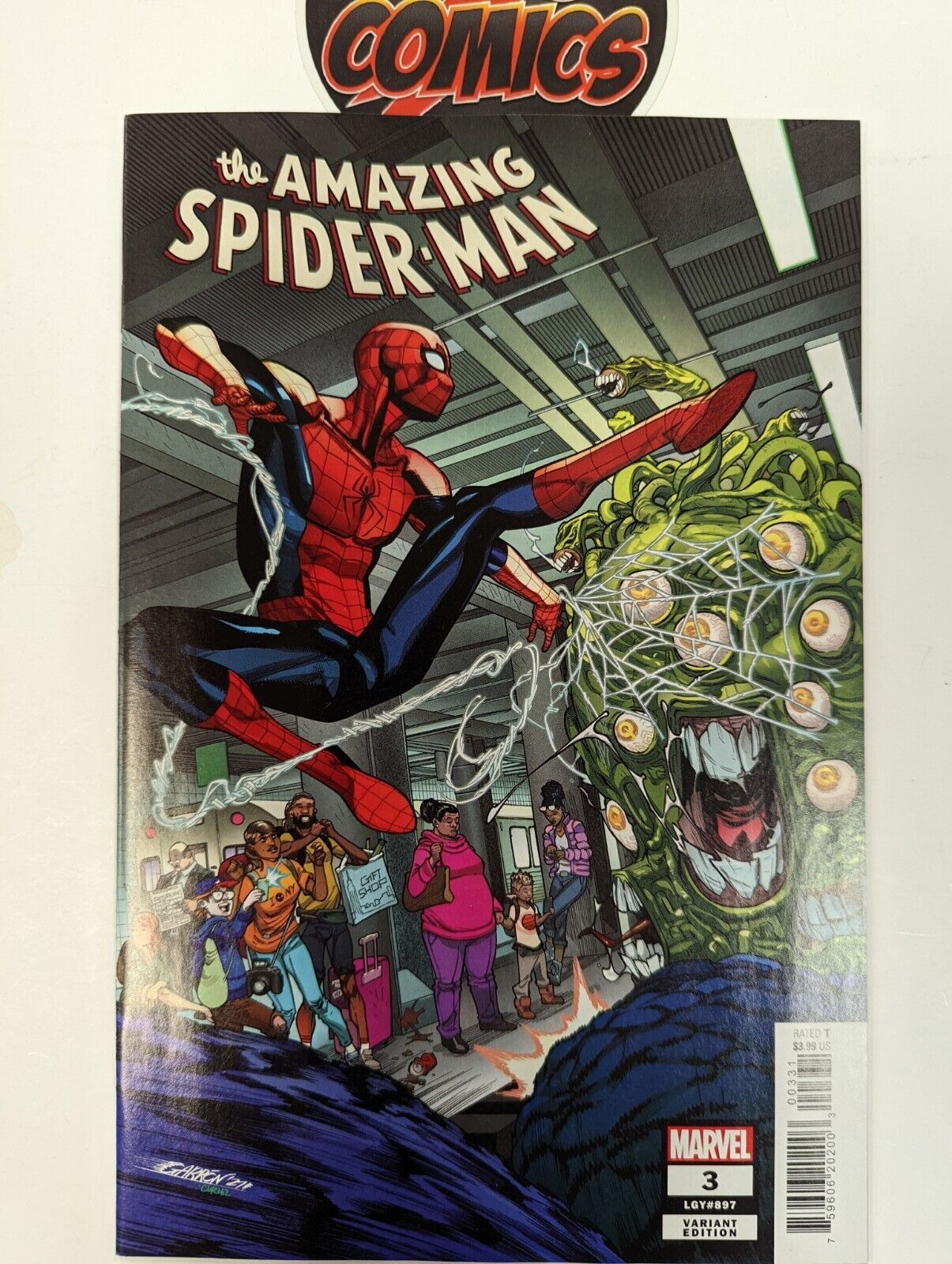 Marvel Amazing Spider-Man #3 897 1:25 Variant Javier Garron 2022