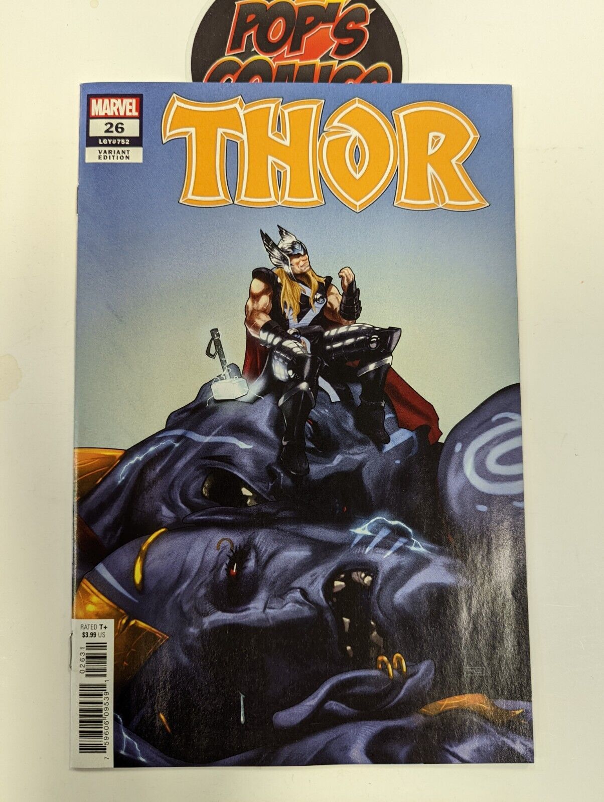 Marvel Thor #26 1:25 Variant Taurin Clarke LGY 752