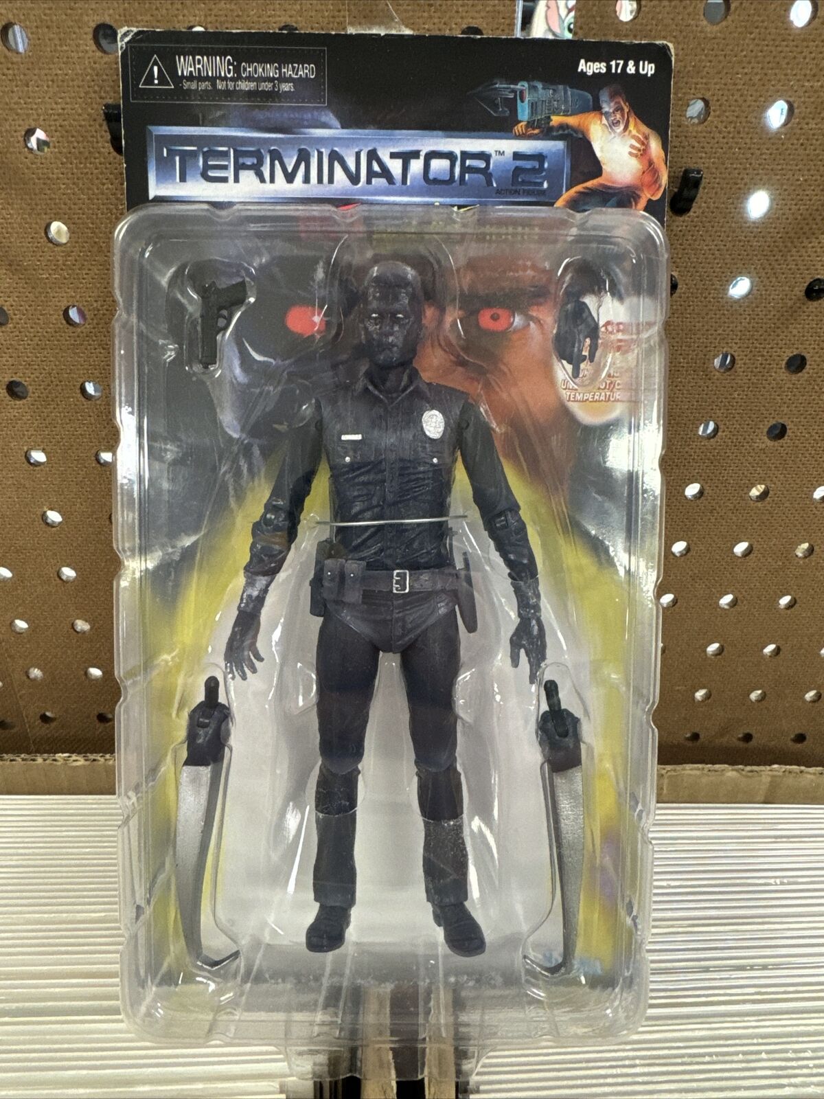 NECA Terminator 2 White Hot T-1000 Action Figure Sealed Never Opened