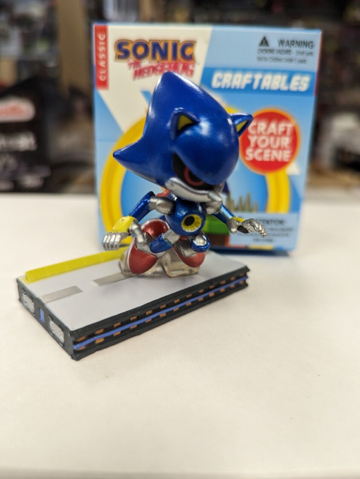 Metal Sonic Sonic Craftables Mystery Figure Just Toys