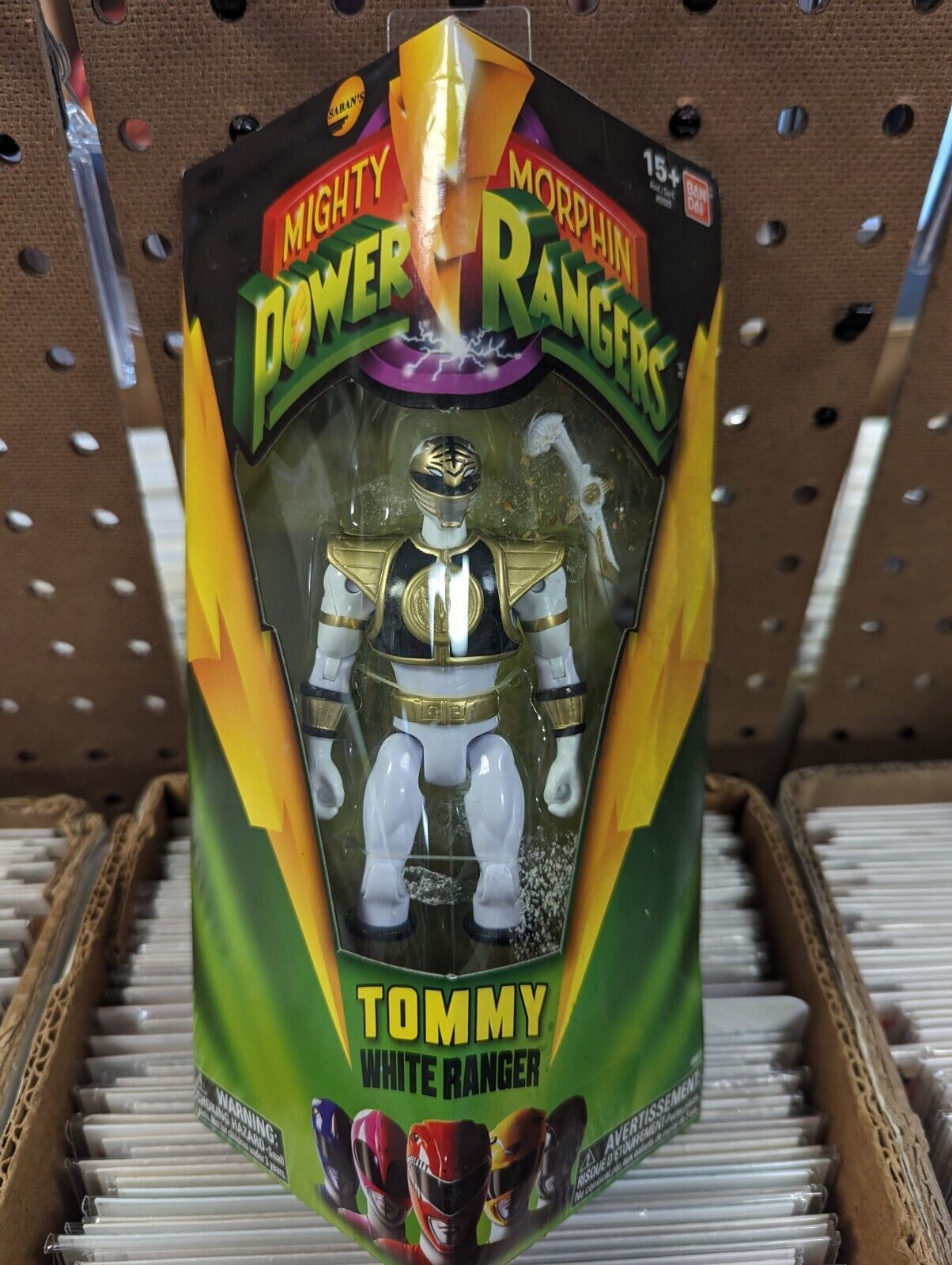Mighty Morphin Power Rangers Tommy White Ranger 5 Inch Figure 2016