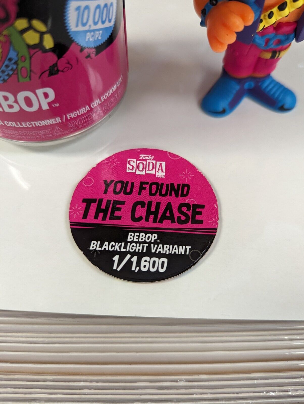 Funko Soda Bebop Blacklight Variant Chase 1/1600