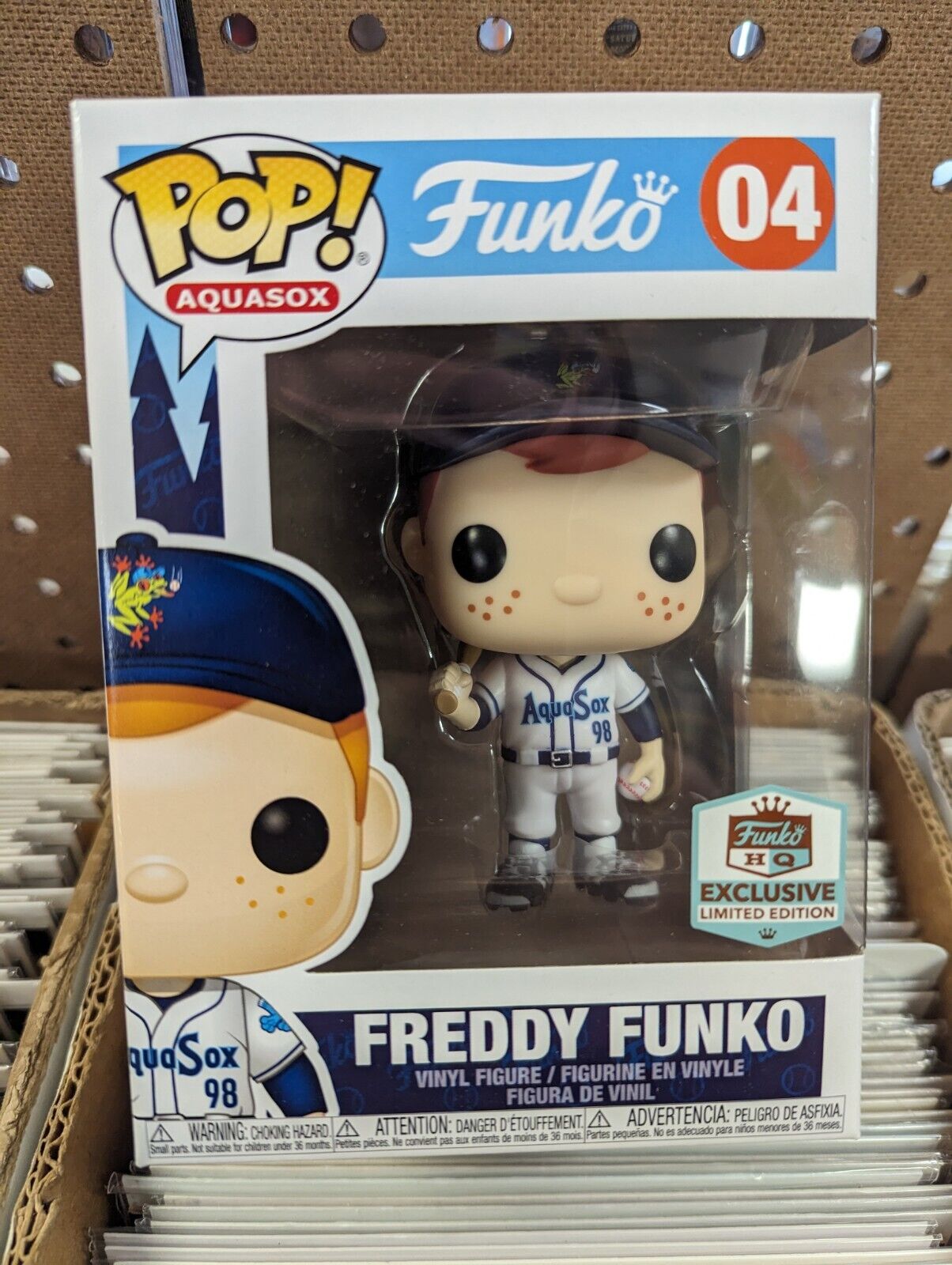 Funko Pop Freddy Funko 04 Everett AquaSox Funko HQ