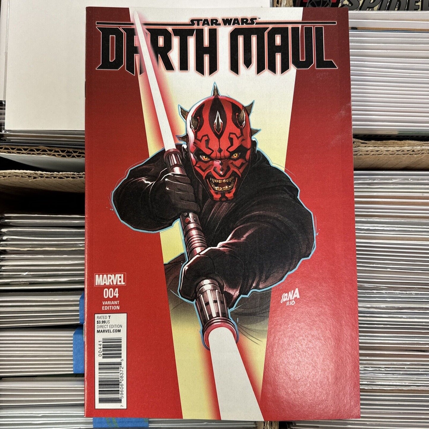 Darth Maul 1-5 Set Marvel Comics 1st Car Bane 1:25 Variant 2017