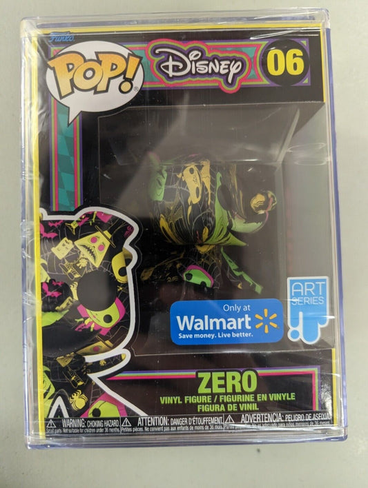 Funko Pop Zero 06 Walmart Art Series Nightmare Before Christmas