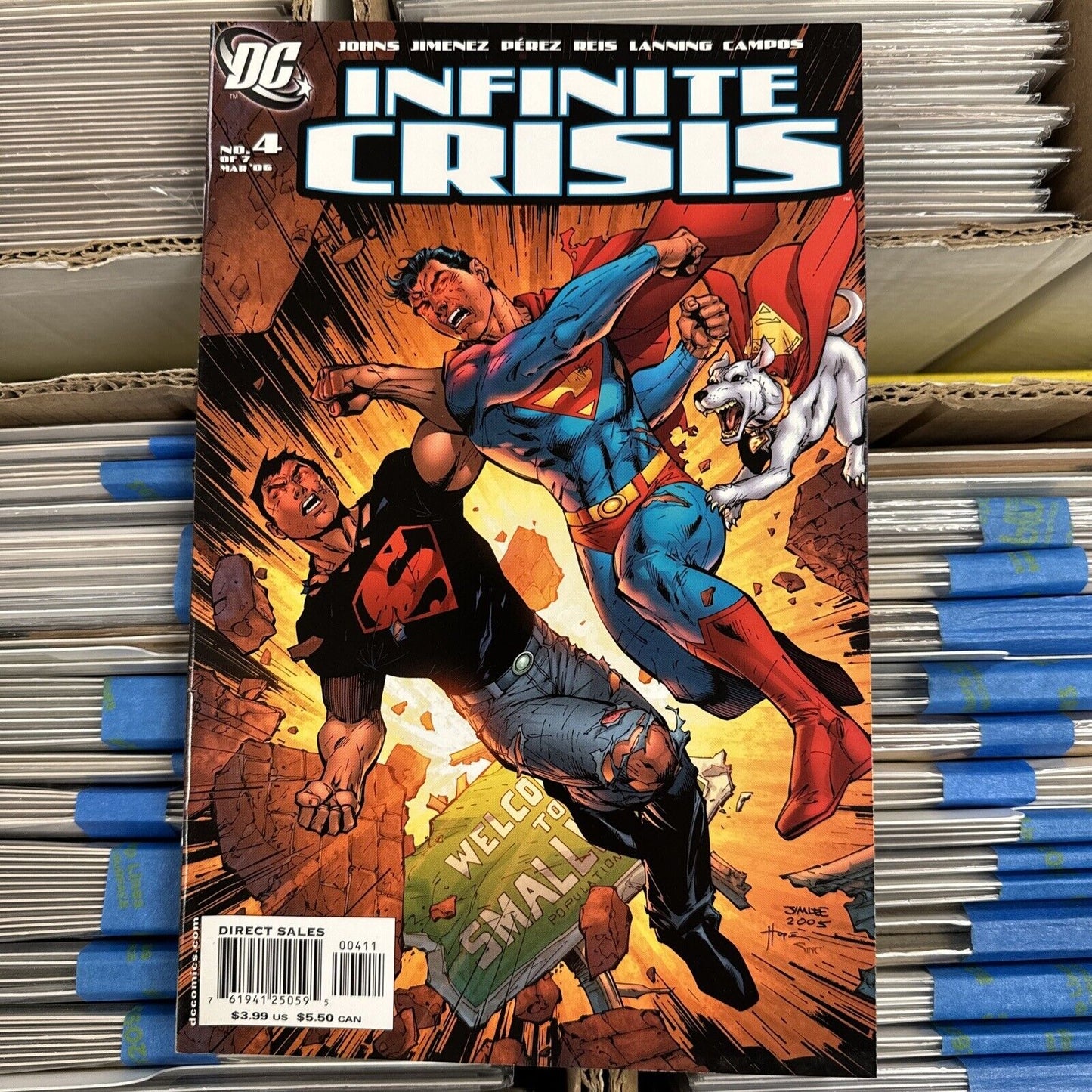 Infinite Crisis 1-7 Complete Set  DC Comics 2005 1st Jaime Reyes Blue Beetle