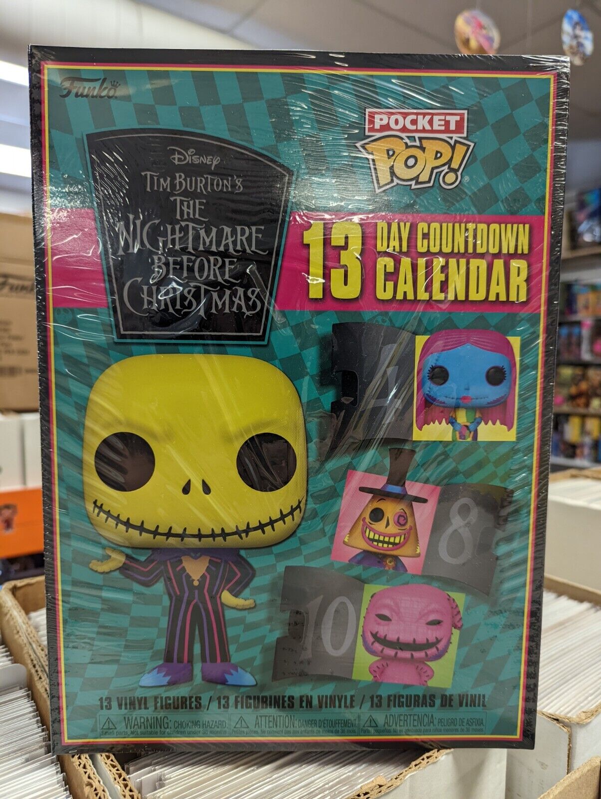 Funko Pocket Pop Nightmare Before Christmas 13 Day Countdown Calendar