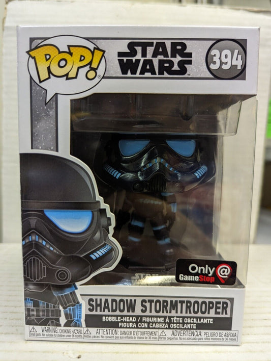 Funko Pop Shadow Stormtrooper 394 GameStop Exclusive Star Wars