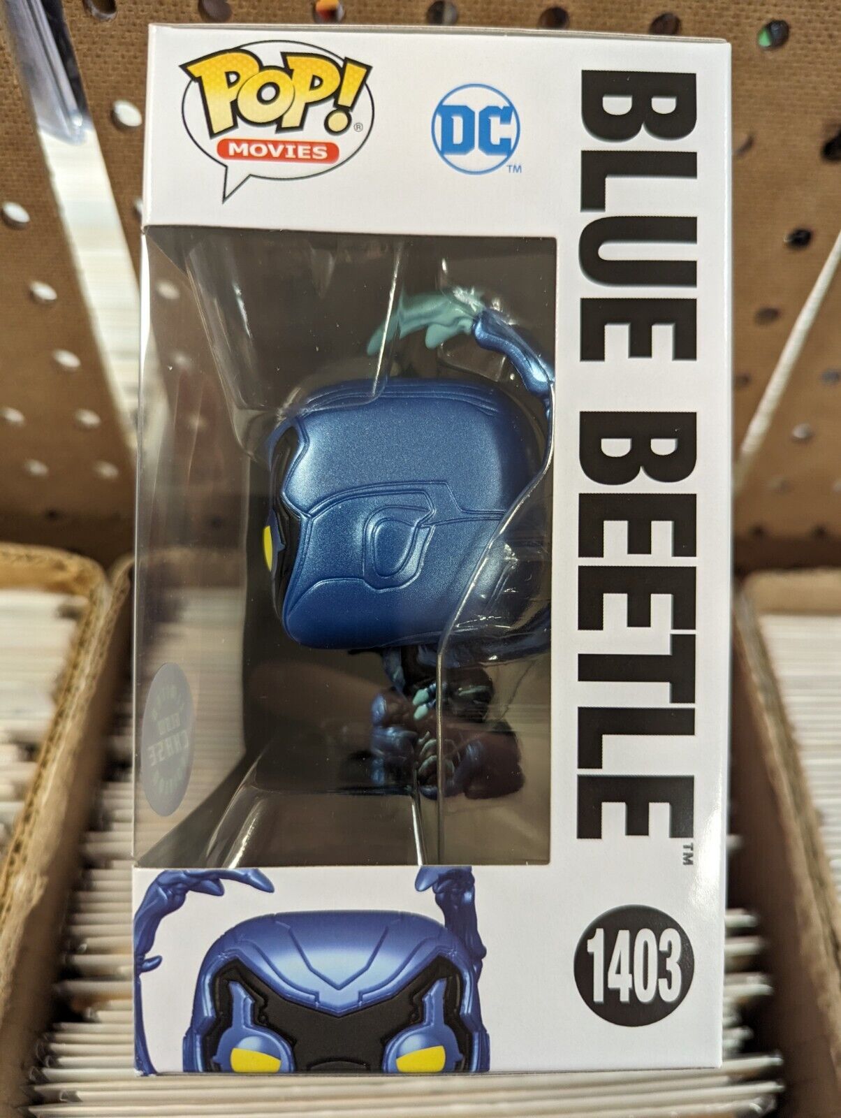 Funko Pop Blue Beetle 1403 Glow Chase