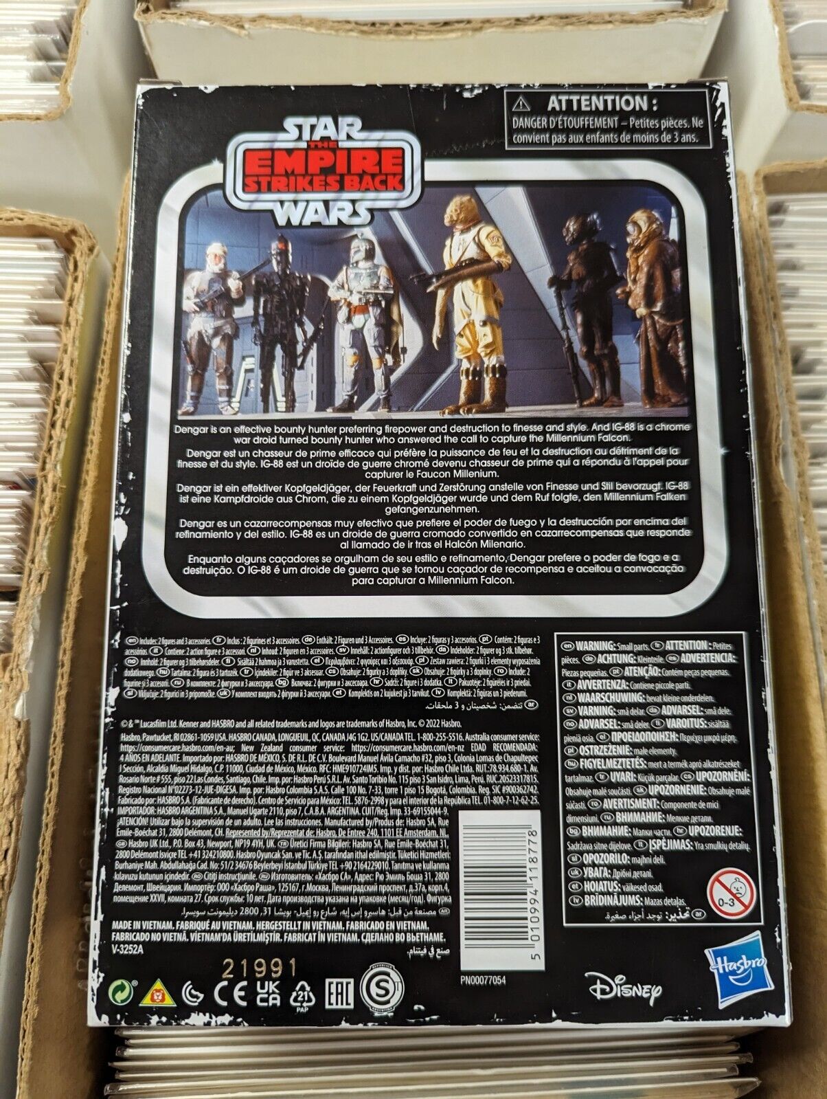 Hasbro Star Wars Special Bounty Hunters Dengar/IG-88 3.75 in Action Figure -...