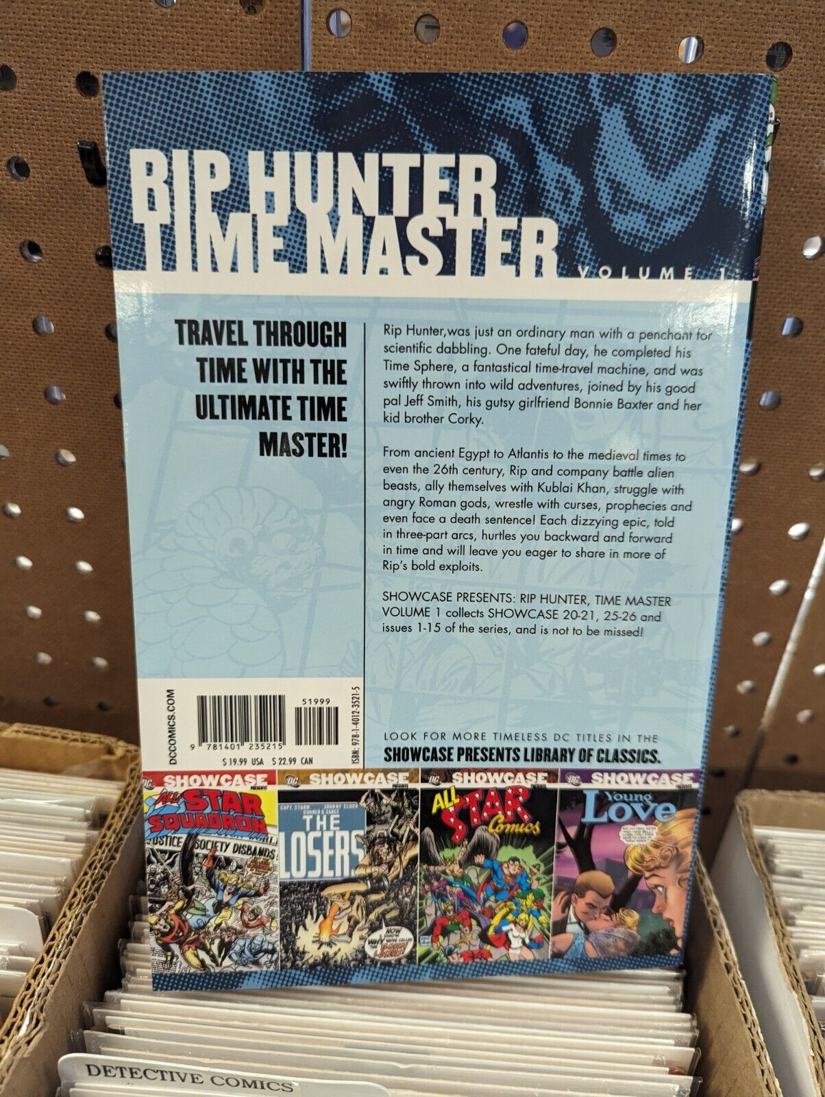 DC Showcase Presents Rip Hunter Time Master Volume One Graphic Novel