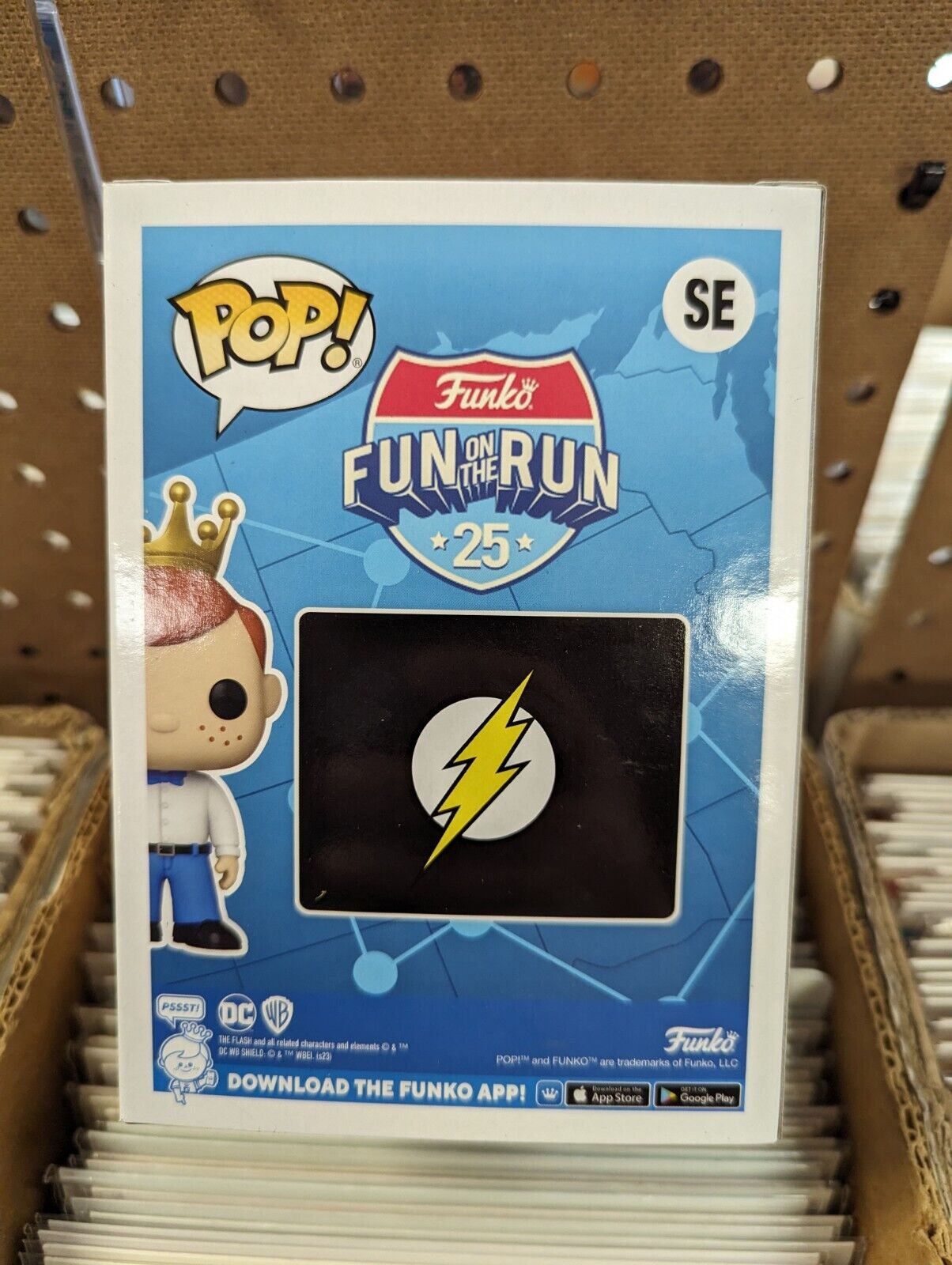 Funko Pop Freddy Funko As The Flash SE Chase Reverse Flash Fun On The Run