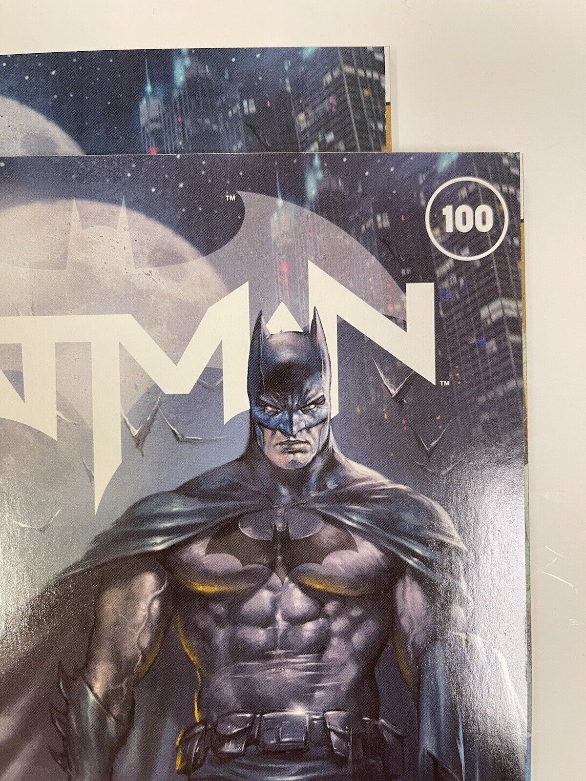 Batman 100 Parrillo Exclusive Variant Set Trade Dress & Virgin Covers