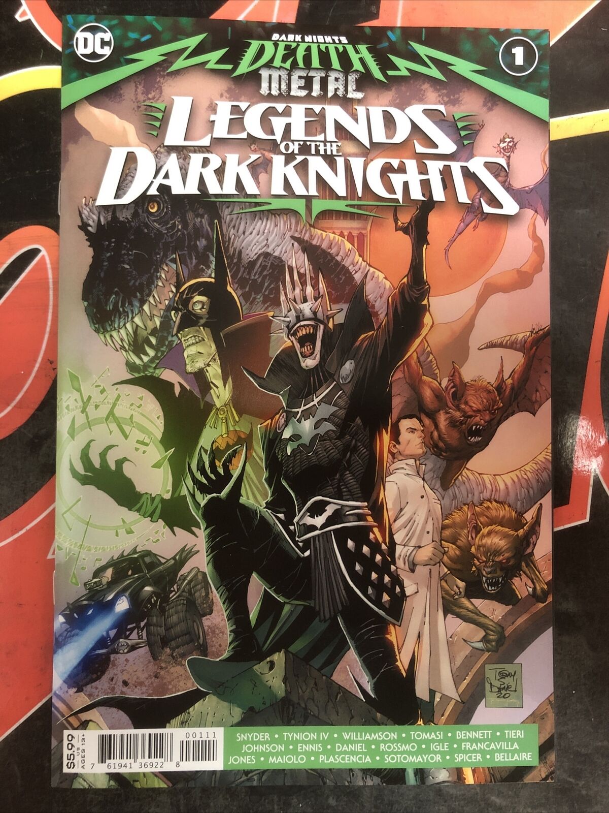Dark Knights Death Metal Legends Of The Dark Knights 1st Print DC Robin King