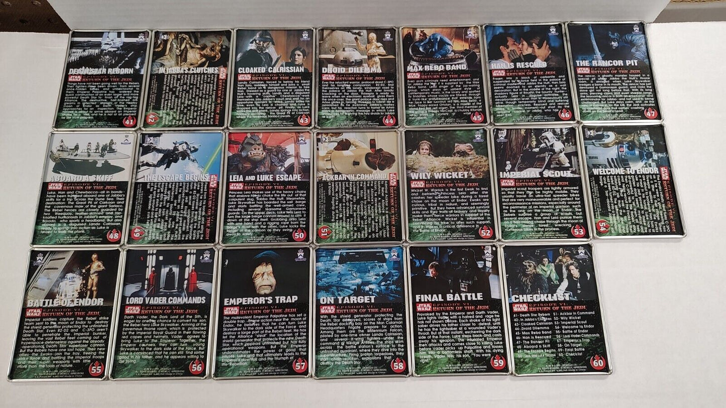 Star Wars Metallic Images Collector Cards Series 3