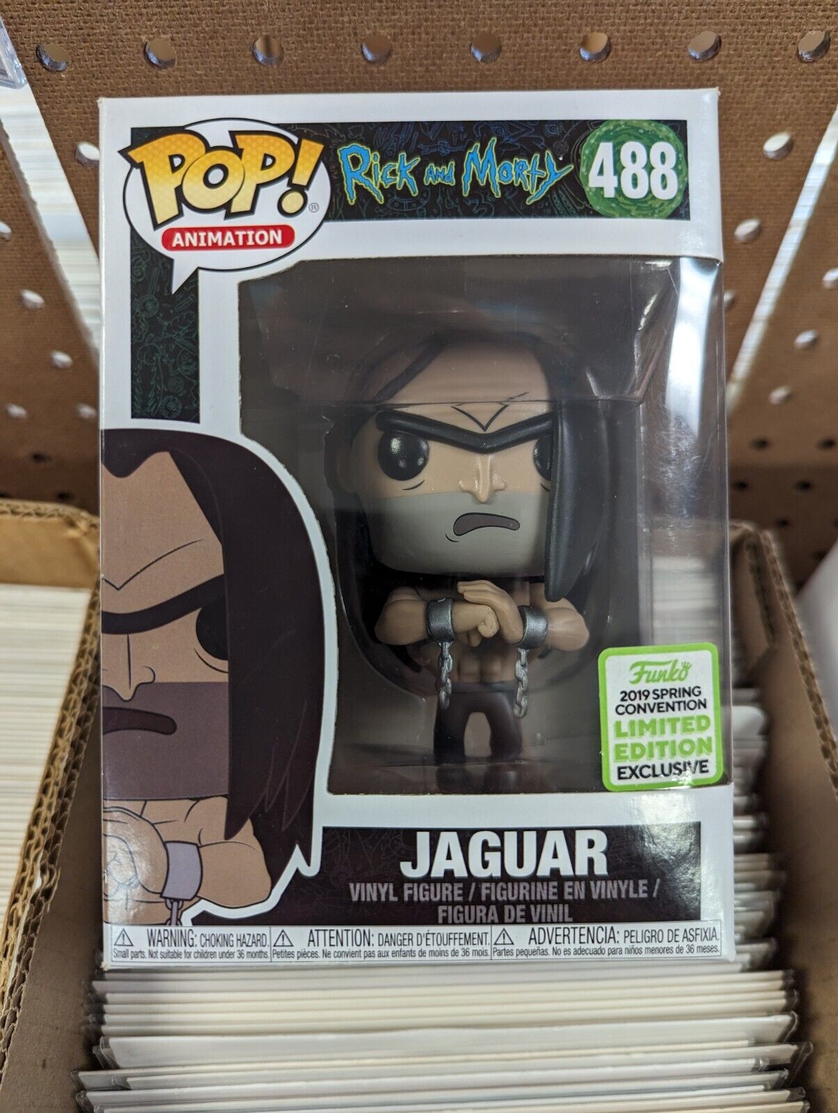 Funko Pop Jaguar 488 Rick And Morty 2019 Spring Convention